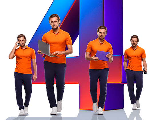 Великолепная четверка Ростелеком в село Малая Камала (Красноярский край)